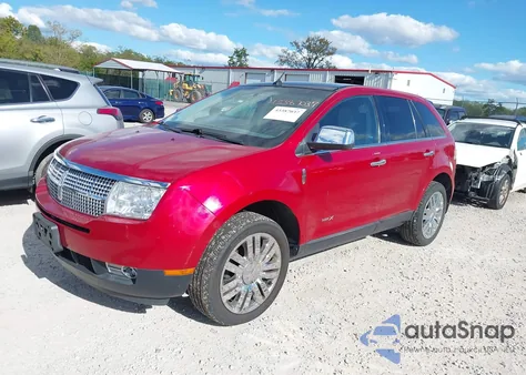 2010 Lincoln Mkx z USA, uszkodzony, nr VIN 2LMDJ8JC3ABJ26472